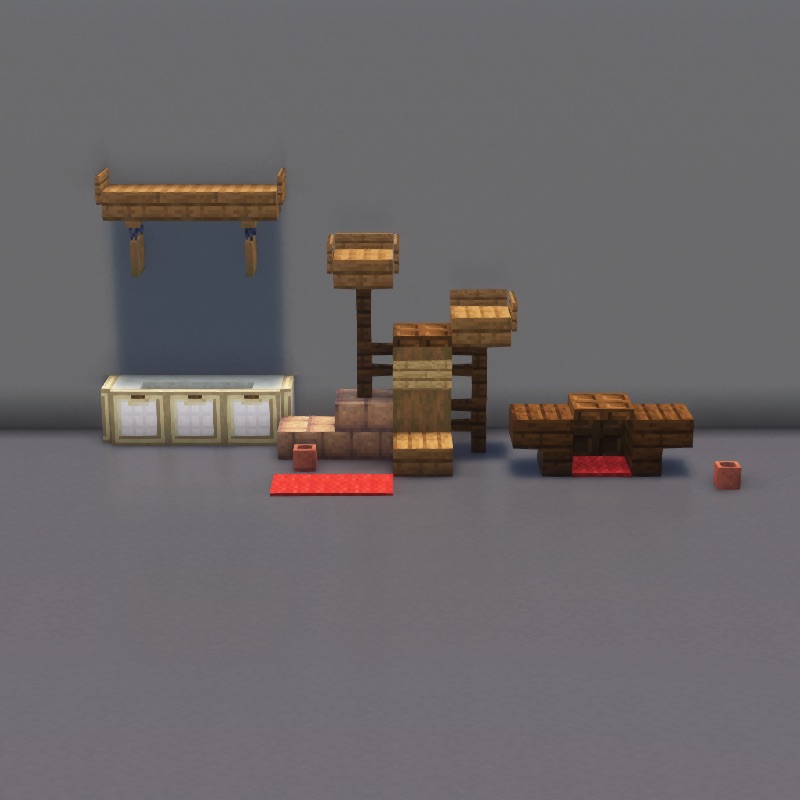 How to build Cat Area in Minecraft - Decoration step by step tutorial