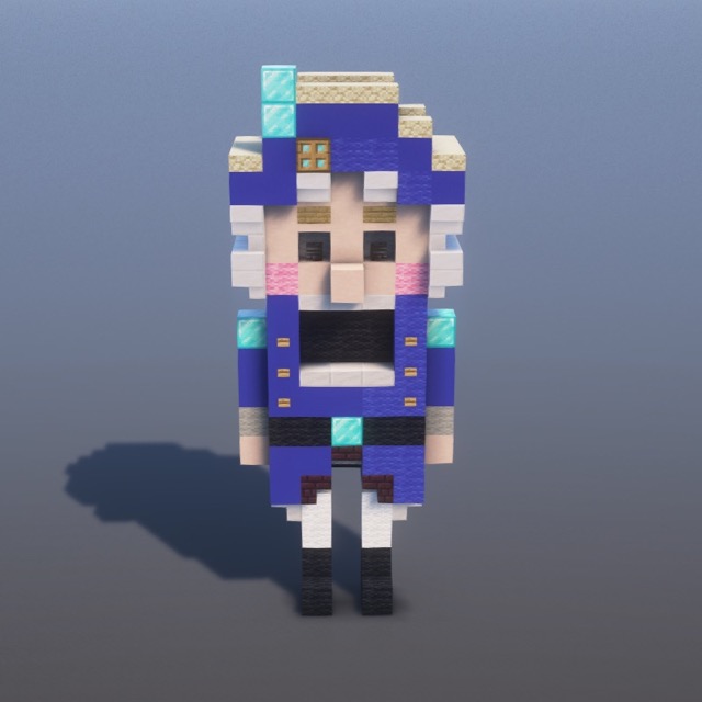 How to build Christmas Nutcracker in Minecraft - Christmas step by step tutorial