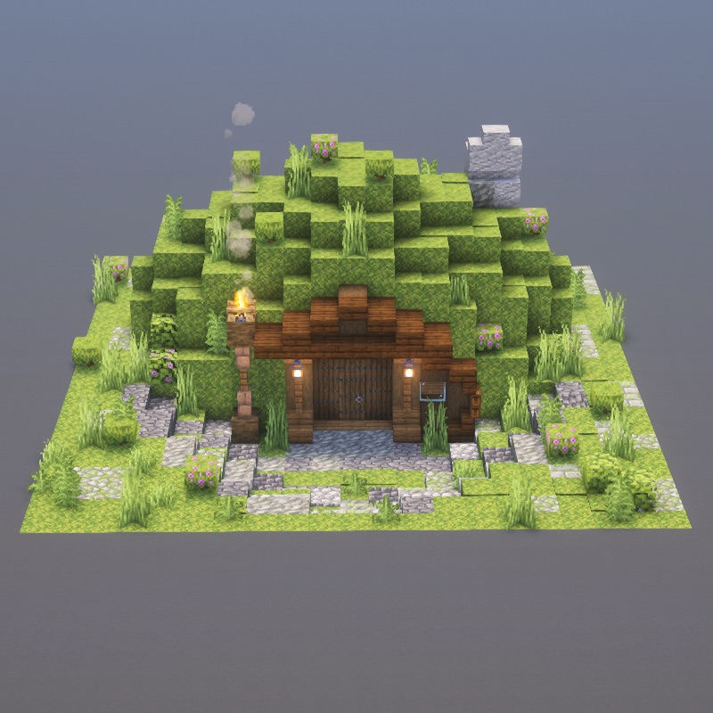 How to build Goblin House in Minecraft