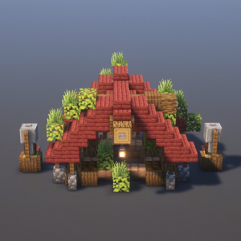 How to build Village Well in Minecraft - Decoration step by step tutorial